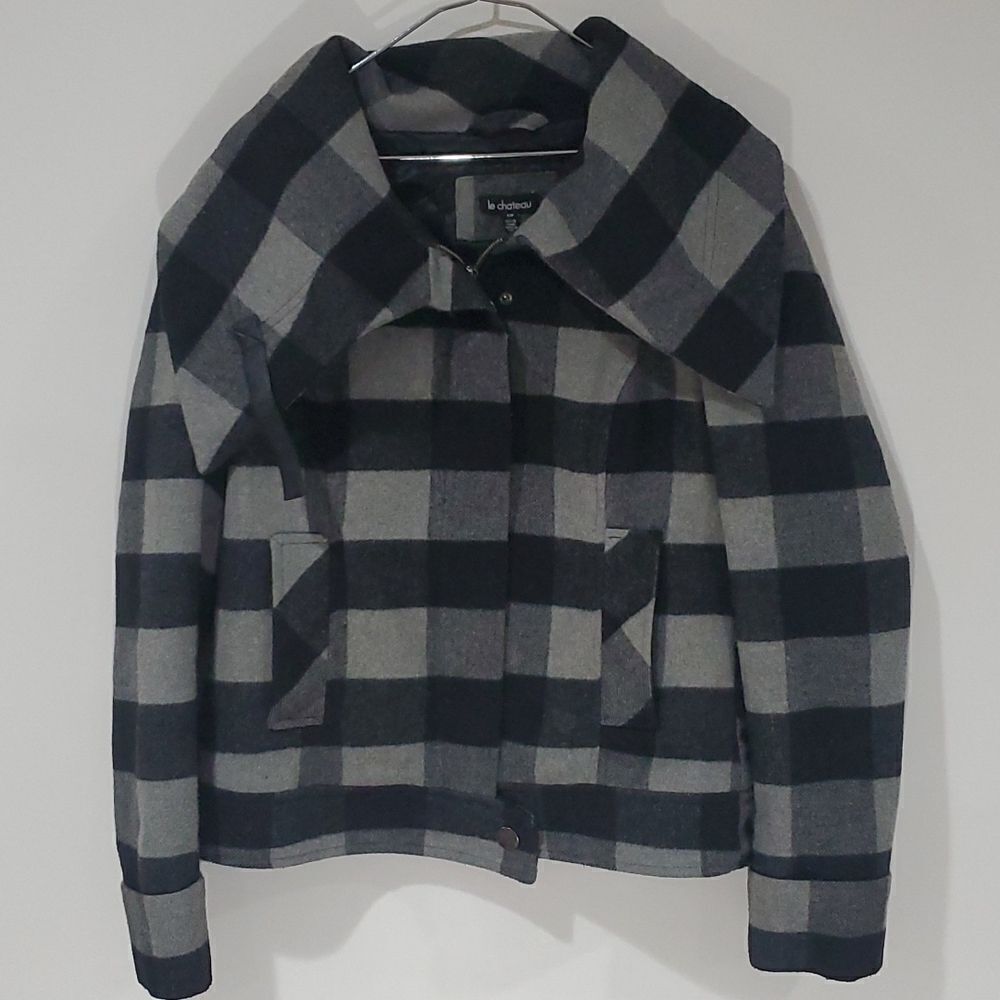 Le chateau plaid jacket